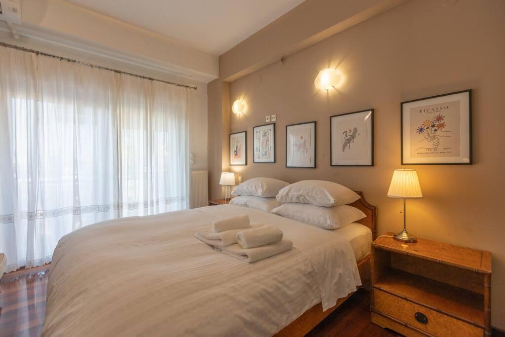 Ferienwohnung Λάρισα Διαμέρισμα Με Θέα Πλατεία Στο Κέντρο Της Πόλης Exterior foto